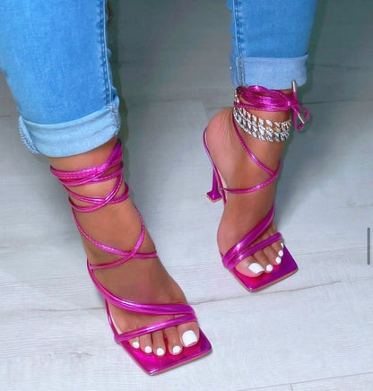 Martha Wrap Heel